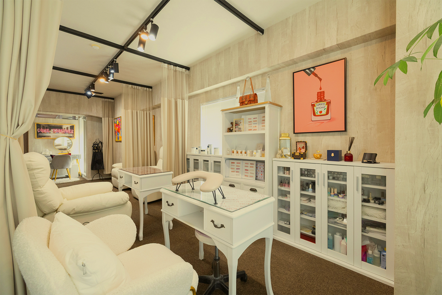 ネイルサロンNOEL店内