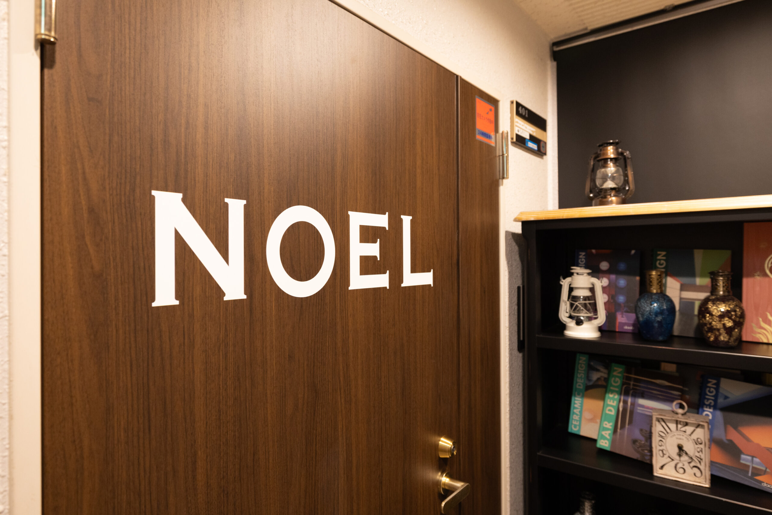 ネイルサロンNOEL入口